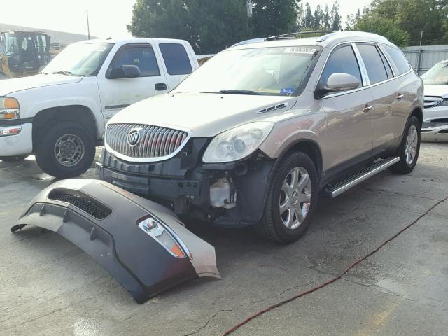 5GAER23738J287793 - 2008 BUICK ENCLAVE CX BEIGE photo 2