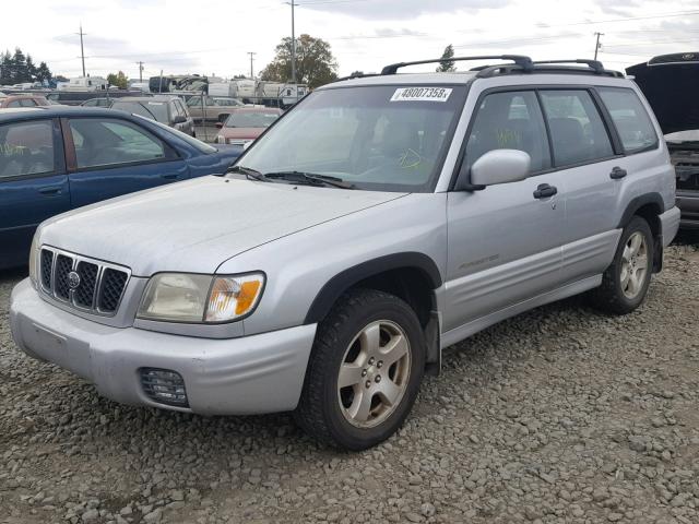 JF1SF65632H719843 - 2002 SUBARU FORESTER S 银色 照片 2
