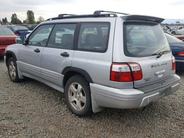 JF1SF65632H719843 - 2002 SUBARU FORESTER S 银色 照片 3