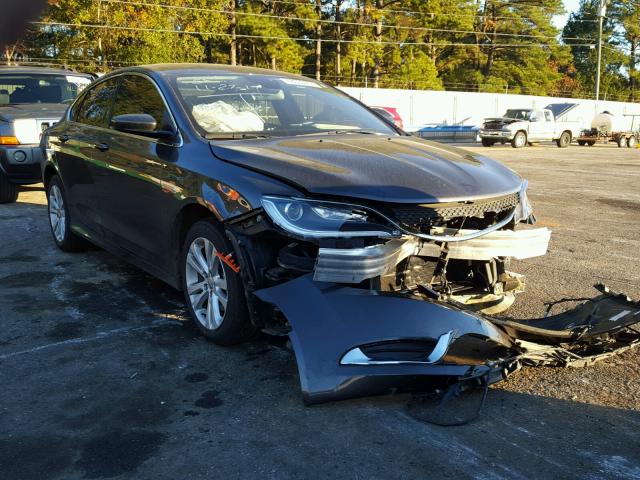 1C3CCCAB0HN501446 - 2017 CHRYSLER 200 LIMITE GRAY photo 1