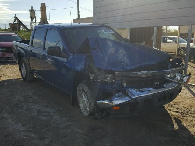 1GCCS138158271317 - 2005 CHEVROLET COLORADO BLUE photo 1