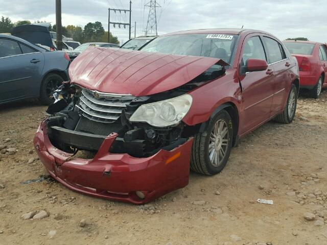 1C3LC56R18N273605 - 2008 CHRYSLER SEBRING TO RED photo 2