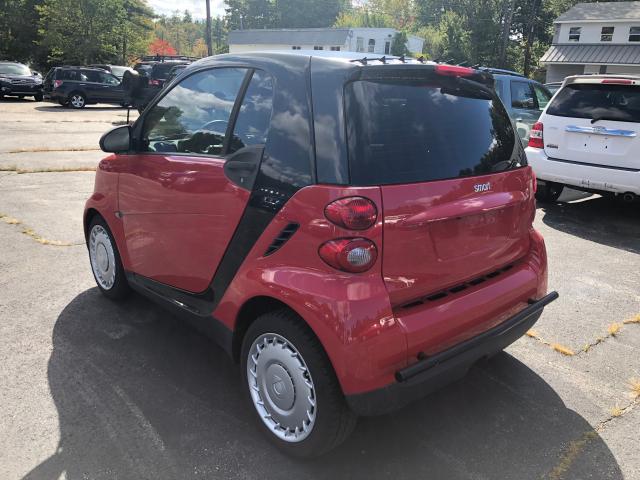 WMEEJ31X58K175538 - 2008 SMART FORTWO PUR RED photo 2