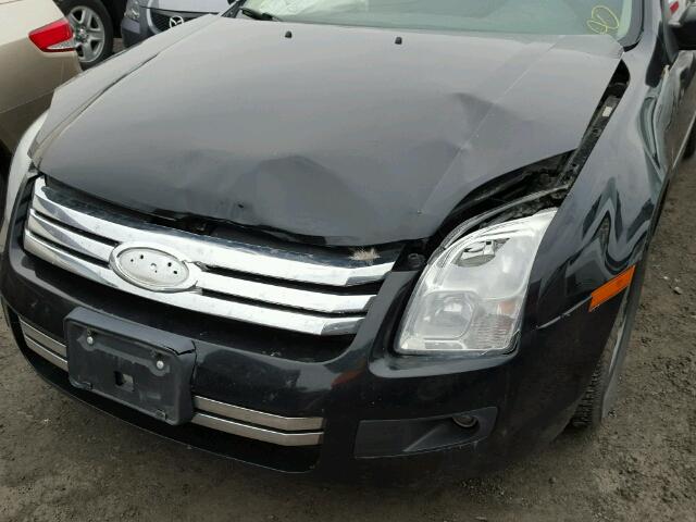 3FAHP07Z17R278974 - 2007 FORD FUSION SE BLACK photo 9