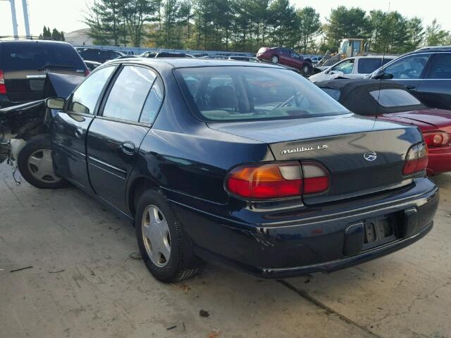 1G1NE52J6Y6323626 - 2000 CHEVROLET MALIBU LS BLACK photo 3