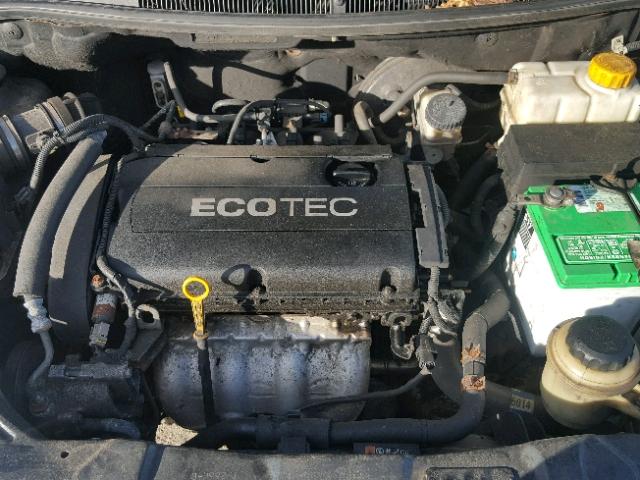 KL1TD6DE9AB100055 - 2010 CHEVROLET AVEO LS BLACK photo 7