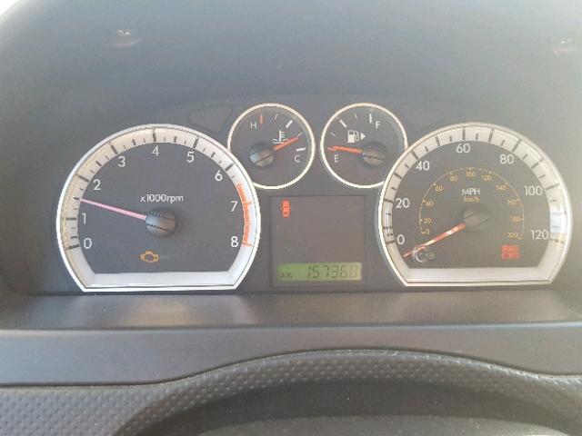 KL1TD6DE9AB100055 - 2010 CHEVROLET AVEO LS BLACK photo 8