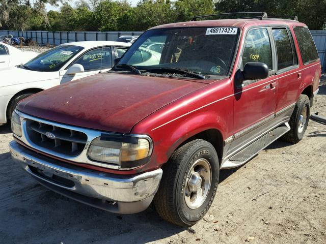 1FMDU32X6SUA46862 - 1995 FORD EXPLORER RED photo 2