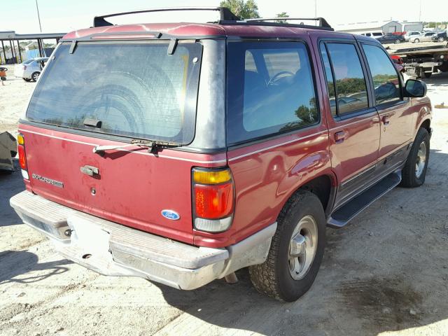 1FMDU32X6SUA46862 - 1995 FORD EXPLORER RED photo 4