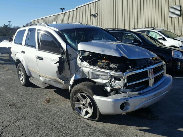 1D4HB48N94F187734 - 2004 DODGE DURANGO SL SILVER photo 1