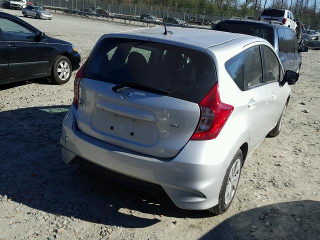 3N1CE2CP7HL367420 - 2017 NISSAN VERSA NOTE SILVER photo 4