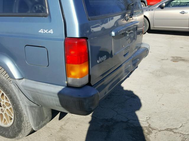 1J4FF68S5XL648227 - 1999 JEEP CHEROKEE S BLUE photo 9