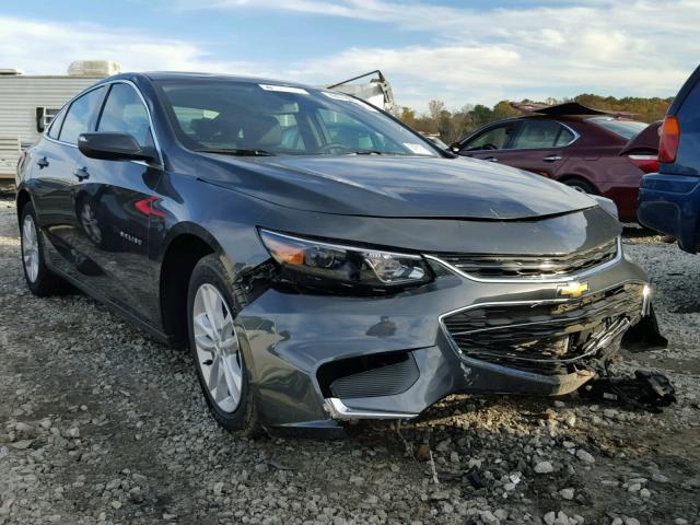 1G1ZE5ST4HF151261 - 2017 CHEVROLET MALIBU LT BLACK photo 1