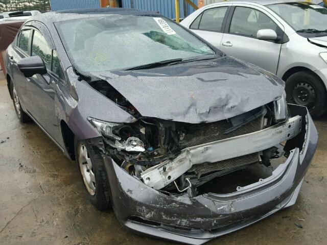 2HGFB6E5XEH701998 - 2014 HONDA CIVIC SI GRAY photo 1