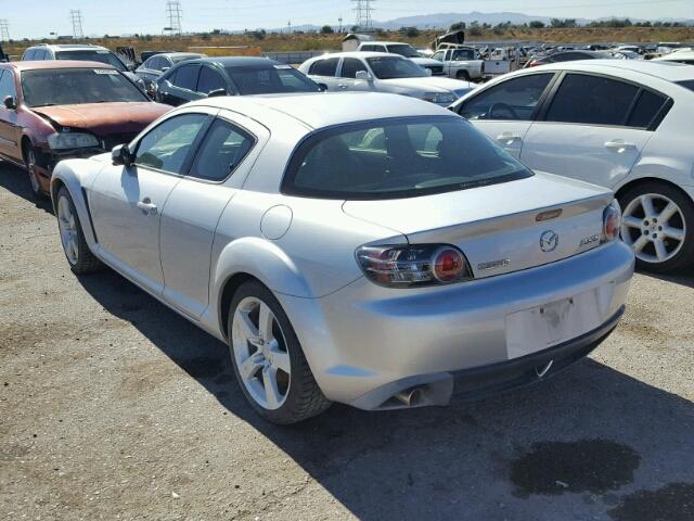 JM1FE173040106682 - 2004 MAZDA RX8 SILVER photo 3