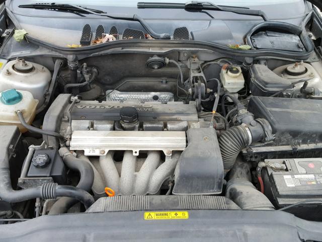 YV1LS558XW3526480 - 1998 VOLVO S70 BLACK photo 7