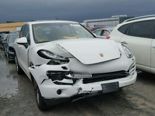 WP1AA2A26CLA06822 - 2012 PORSCHE CAYENNE WHITE photo 1