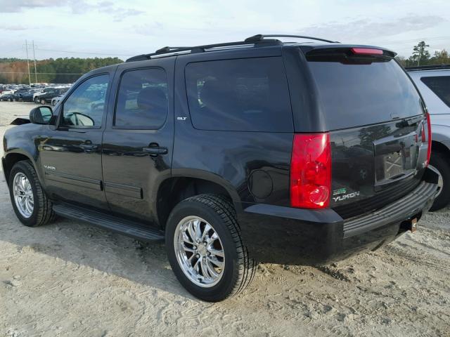 1GKS1CE0XCR246297 - 2012 GMC YUKON SLT BLACK photo 3