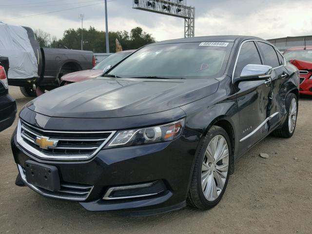 2G1145S34H9126966 - 2017 CHEVROLET IMPALA PRE BLACK photo 2