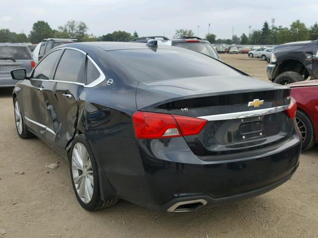 2G1145S34H9126966 - 2017 CHEVROLET IMPALA PRE BLACK photo 3