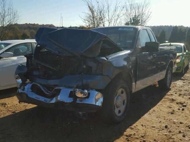 1FTRF12W35NA89389 - 2005 FORD F150 GRAY photo 2