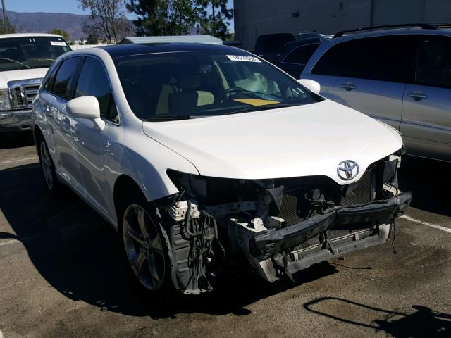 4T3ZK3BB0BU043074 - 2011 TOYOTA VENZA BASE WHITE photo 1