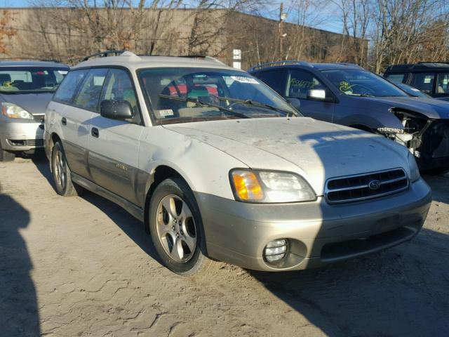 4S3BH675727626984 - 2002 SUBARU LEGACY OUT WHITE photo 1