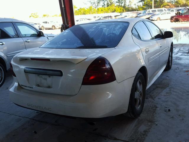 2G2WP552061305447 - 2006 PONTIAC GRAND PRIX WHITE photo 4