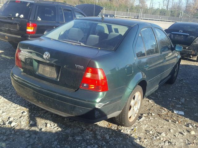 3VWSG29M01M017706 - 2001 VOLKSWAGEN JETTA GLS GREEN photo 4