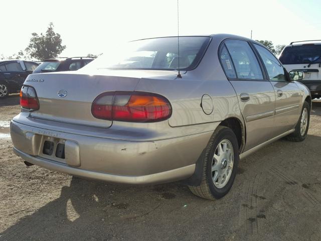 1G1NE52M2X6229574 - 1999 CHEVROLET MALIBU LS ოქროსფერი ფოტო 4