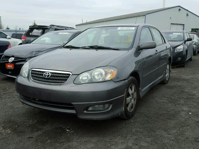 2T1BR32E45C877791 - 2005 TOYOTA COROLLA CE GRAY photo 2