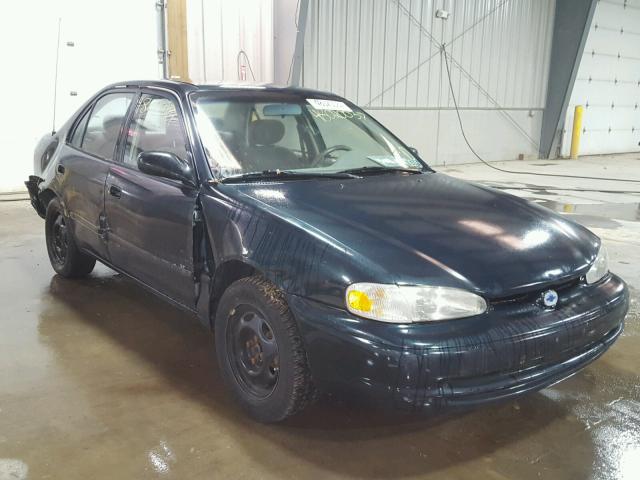 1Y1SK5282XZ420380 - 1999 CHEVROLET GEO PRIZM 绿色 照片 1