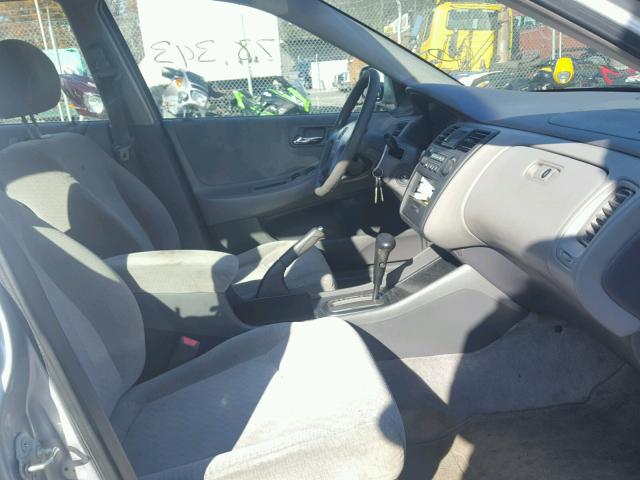 1HGCG66591A100514 - 2001 HONDA ACCORD LX SILVER photo 5