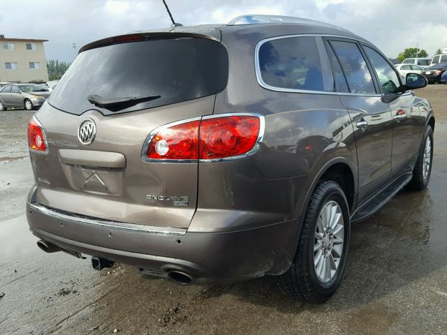 5GALRBED7AJ105593 - 2010 BUICK ENCLAVE CX CHARCOAL photo 4