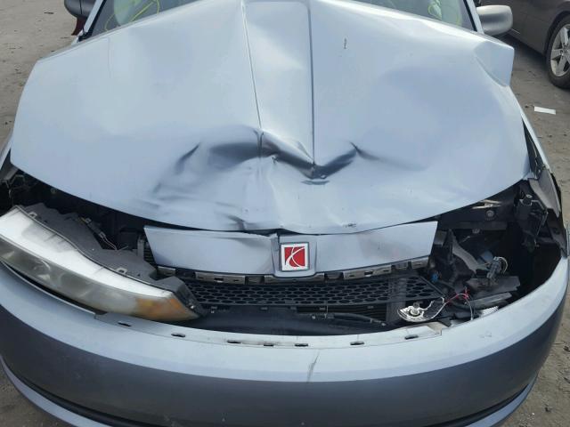 1G8AJ52F73Z172603 - 2003 SATURN ION LEVEL SILVER photo 7