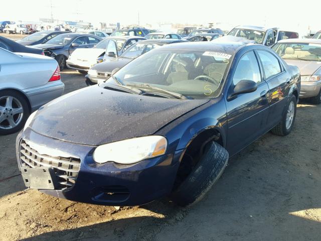 1C3EL56R66N121356 - 2006 CHRYSLER SEBRING TO BLUE photo 2