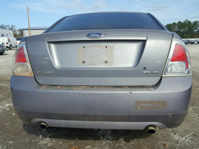 3FAFP07176R145362 - 2006 FORD FUSION SE GRAY photo 9