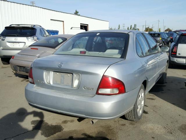 3N1CB51D23L799019 - 2003 NISSAN SENTRA XE GRAY photo 4