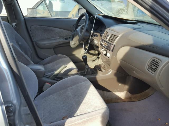 3N1CB51D23L799019 - 2003 NISSAN SENTRA XE GRAY photo 5