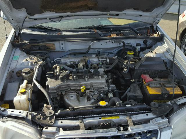 3N1CB51D23L799019 - 2003 NISSAN SENTRA XE GRAY photo 7