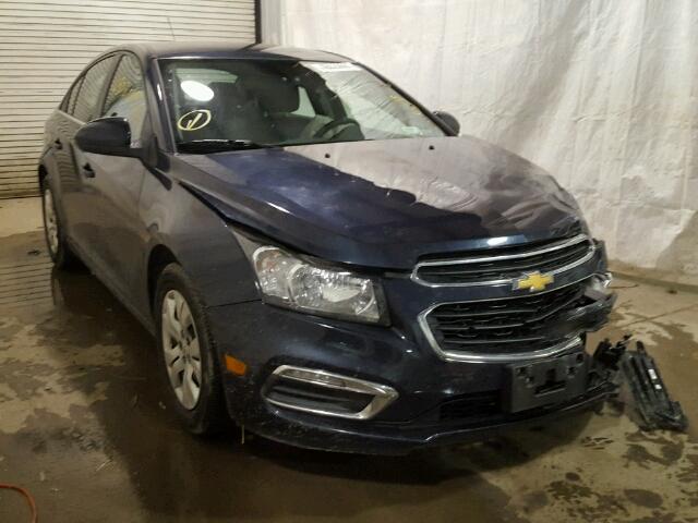 1G1PC5SB6F7245086 - 2015 CHEVROLET CRUZE LT BLUE photo 1