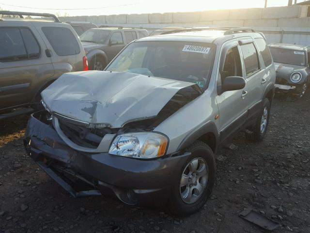 4F2YZ94113KM07608 - 2003 MAZDA TRIBUTE LX GRAY photo 2