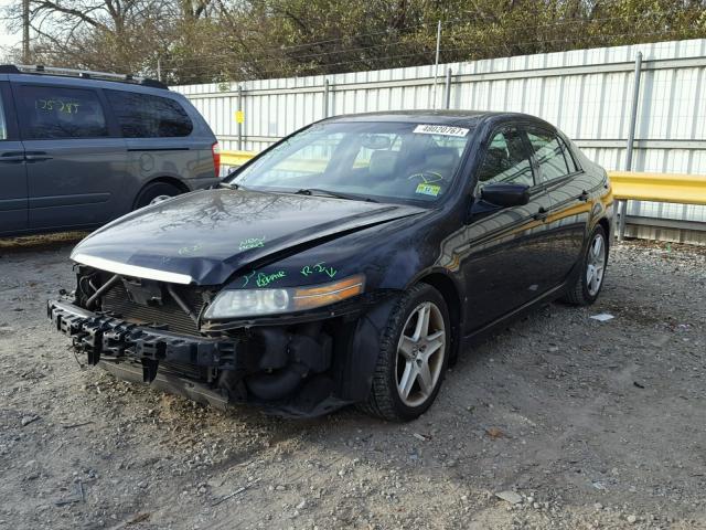 19UUA662X5A019037 - 2005 ACURA TL BLACK photo 2