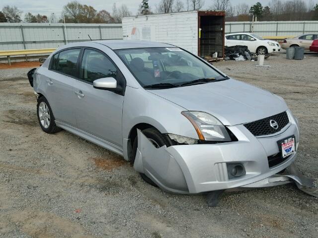 3N1AB6APXAL665251 - 2010 NISSAN SENTRA 2.0 SILVER photo 1