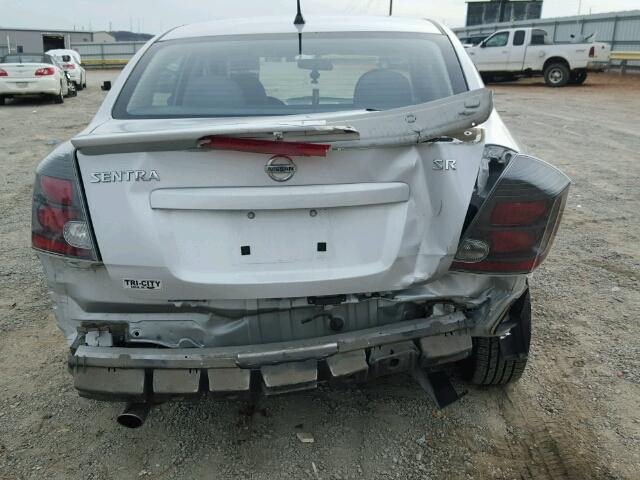 3N1AB6APXAL665251 - 2010 NISSAN SENTRA 2.0 SILVER photo 9