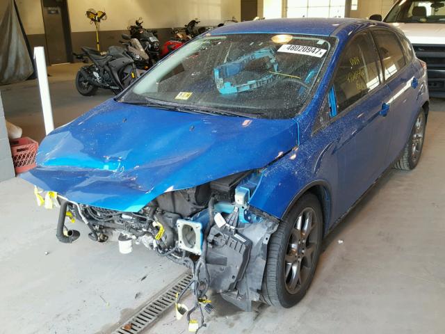 1FADP3K22DL112970 - 2013 FORD FOCUS SE BLUE photo 2