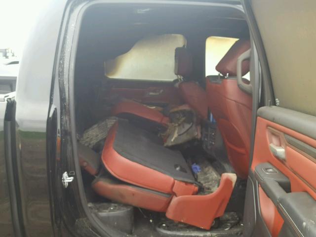 1C6SRFLTXKN563853 - 2019 RAM 1500 REBEL შავი ფოტო 6