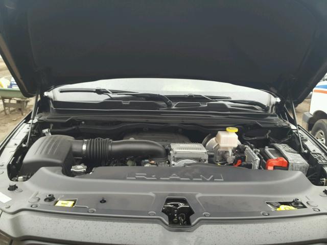 1C6SRFLTXKN563853 - 2019 RAM 1500 REBEL შავი ფოტო 7