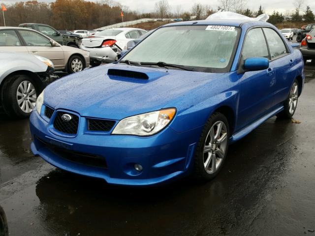 JF1GD74617G514148 - 2007 SUBARU IMPREZA WR BLUE photo 2