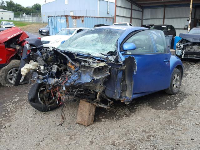 3VWBC21C1XM459188 - 1999 VOLKSWAGEN NEW BEETLE Mavi foto 2